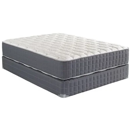 Queen 12" Two Sided Mattress and 9" Wood Foundation